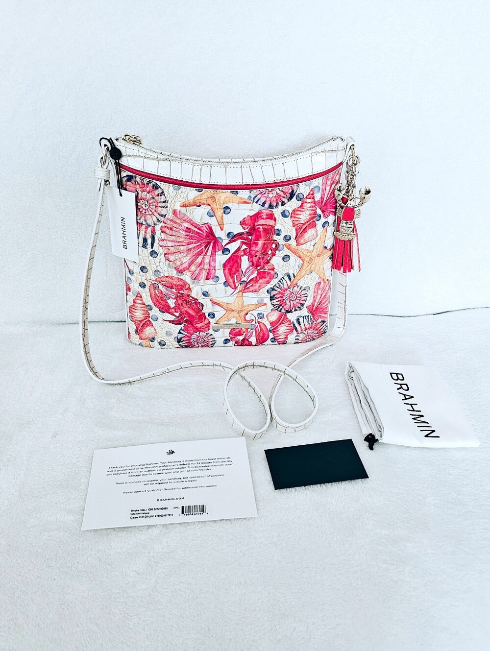 NWT Brahmin MULTI CHATTAWAY Katie